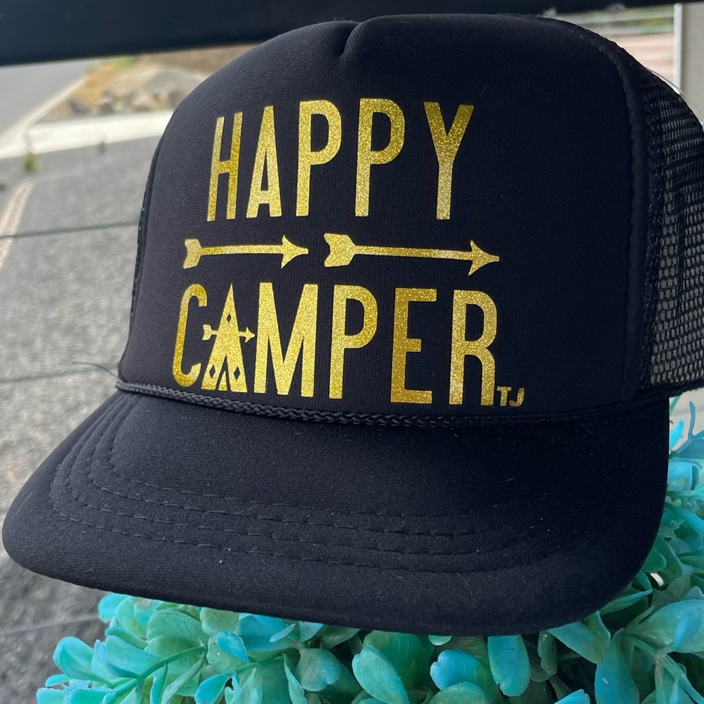 Happy Camper Youth Trucker Hat